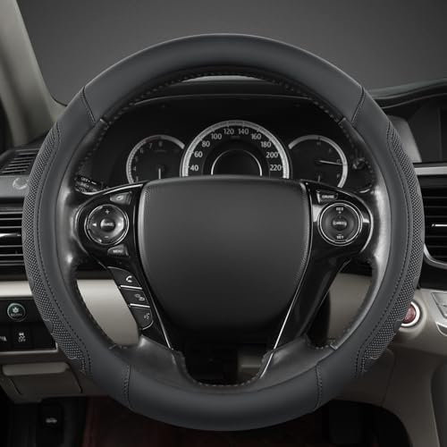 GIANT PANDA Microfiber Leather Steering Wheel Cover - Image 2
