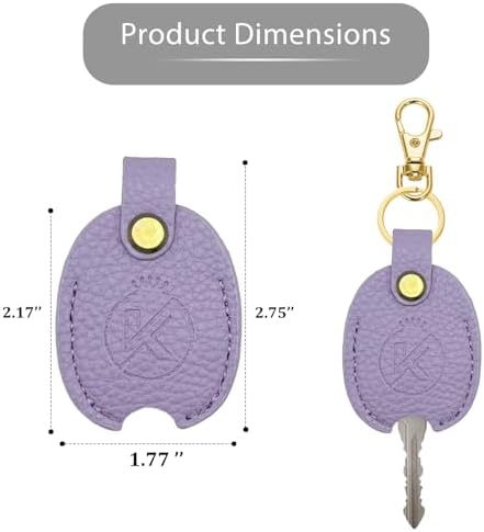 Leather Car Key Cover - Image 2
