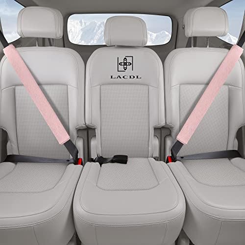 LACDL Extra Long Seatbelt Cover Super Soft Furry - Image 3