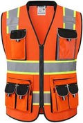 JKSafety Reflective Safety Vest by JKSafety