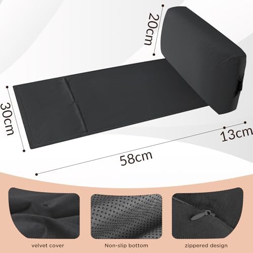 Head Recliner Pillow Adjustable Shredded Memory Foam Headrest Pillow - Image 4