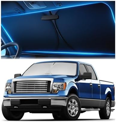 Magnelex Windshield Sun Shade for Ford F-150 2009-2014, Foldable Car Window by Magnelex