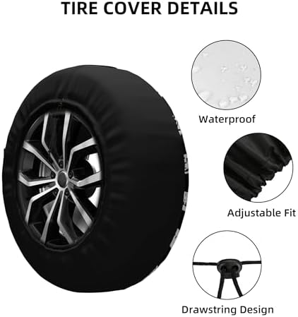 Spare Tire Cover Vintage American Flag - Image 4