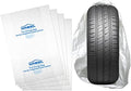 WHEEL CONNECT Tire Storage Bags. Made of Polyethylene LDPE Plastic, Large by WHEELCONNECT