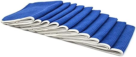 Autofiber Microfiber Window and Mirror Waffle Towel by Autofiber