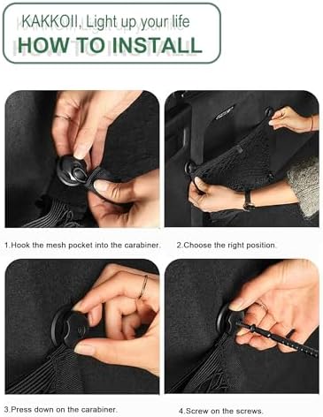 3 Layer Small Cargo Net, Cargo Storage Pocket Net, Mesh Elastic Pouch Organizer - Image 4