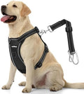 VavoPaw Dog Car Belt, Dog Harness Reflective Strip & Adjustable Buckle by VavoPaw