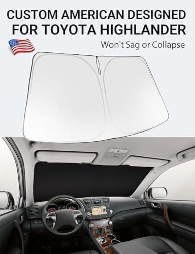 Proadsy Custom Fit Car Windshield Sun Shade - Image 2