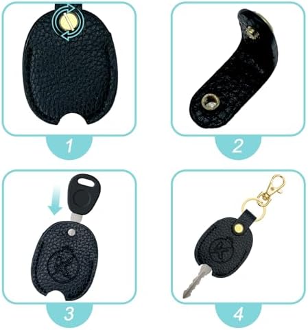 Leather Car Key Cover - Image 4