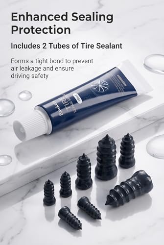 63 PCS Tire Repair Rubber Nails Kit - Image 5