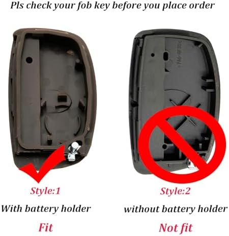 4 Button Replacement Key Fob Cover fit - Image 4