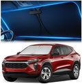 Magnelex Windshield Sun Shade for Chevrolet Trax 2024 2025 2026, Foldable Car by Magnelex