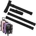 4 Pack Luggage Straps for Suitcases, Anti-Burst and Adjustable by Unknown