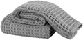 MICROFI Microfiber Waffle Face Towels, 2 Pieces, Fast Drying, Lint Free 430 GSM by Unknown