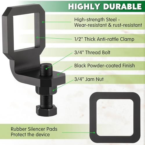 2 Inches Anti Rattle Hitch Clamp - Image 3