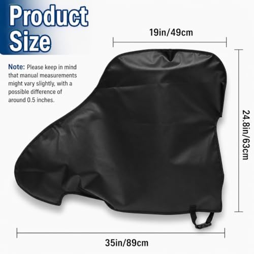 Trailer Hitch Cover, RV Tongue Jack Cover, Waterproof, 19x24.8x35 in - Image 4