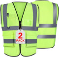 XPCARE Reflective Safety Vests For Women Men, High Visibility Security Vest by XPCARE