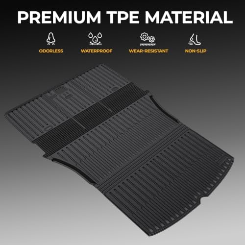Cargo Mat for 2021-2024 Tesla Model Y 5-Seat ccessories - Image 6