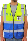 Dib Safety Hi Vis Reflective Safety Vest by HighVisibilityWorkwear