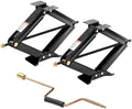 RV Scissor Jack Stabilizer 6500lb Heavy Duty 24" RV Trailer Stabilizer Leveling by Pafessa