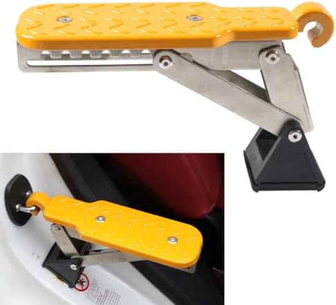 Cnthan7 Feet Stand Pedal Foldable Roof Rack Car Door Step 1 Set Aluminium Alloy - Image 5