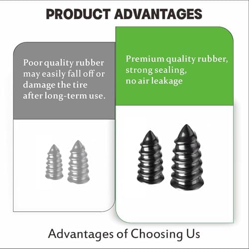 100PCS Tire Plugs, Tire Plugs Screw Type, User-Friendly - Image 3