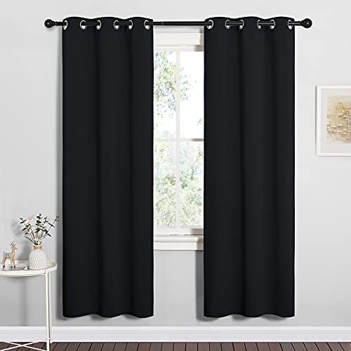 NICETOWN Black Blackout Curtains - Image 2