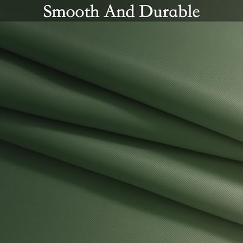 SimpleHome Ombre Curtains Sage Green to Grey White - Image 7