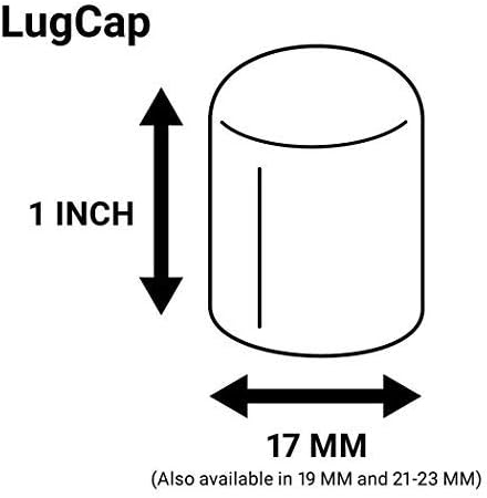 ColorLugs Vinyl Lug Nut Cover | Blue | Flexible Fit Wheel Lug Nut Cap | Fits 17 - Image 4