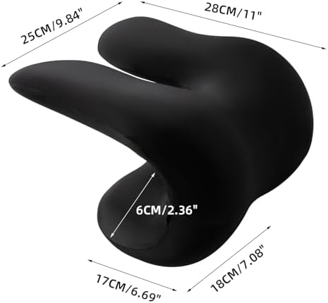 SheRest Office Chair Neck Pillow, Memory Foam Ergonomic Nap Pillow Office Chair - Image 2