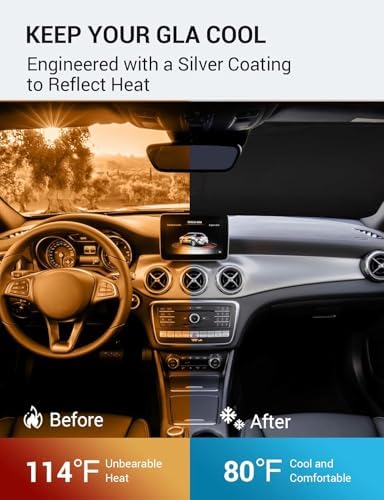 Proadsy Custom Fit Car Windshield Sun Shade - Image 3
