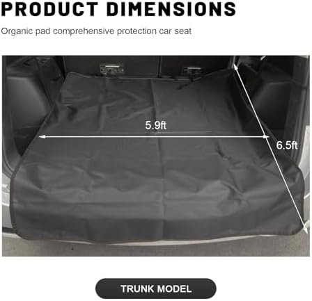Car Cargo Protective Liner for Dogs, Water Resistant Scratchproof Auto Rear - Image 2