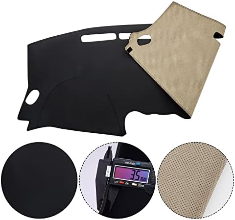 Dashboard Dash Mat Cover Leather Dashboard Pad Sun Protection Anti-Vertigo Mat - Image 5