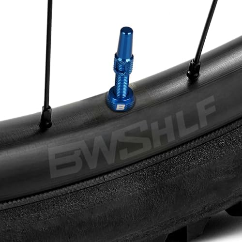 BWSHLF Tubeless Presta Valve Stem 40/44/55/60/65/80/100 mm, Super Light Alloy - Image 6