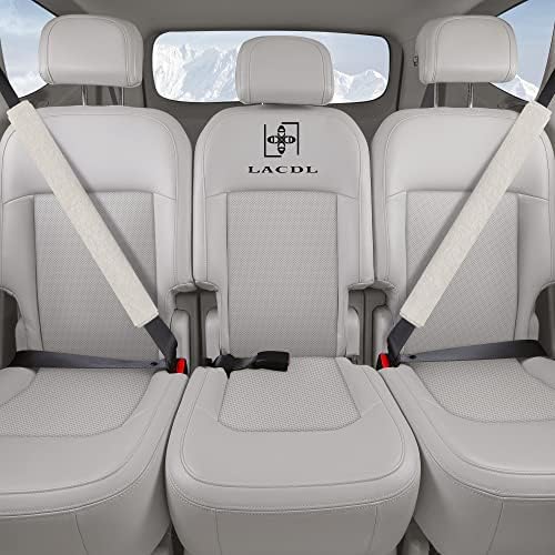 LACDL Extra Long Seatbelt Covers Super Soft Furry - Image 2