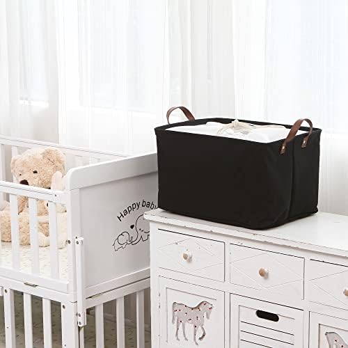 Hinwo 31L Large Canvas Storage Bin - Image 2