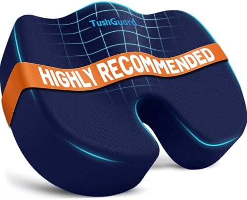 TushGuard Memory Foam Seat Cushion by TushGuardSeatCushonsPillows