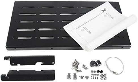CheroCar for Jeep JK Tailgate Table Rear Foldable Cargo Shelf for 2007-2018 - Image 2