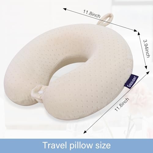 Memory Foam Neck Pillow, Travel Neck Pillow - Image 3