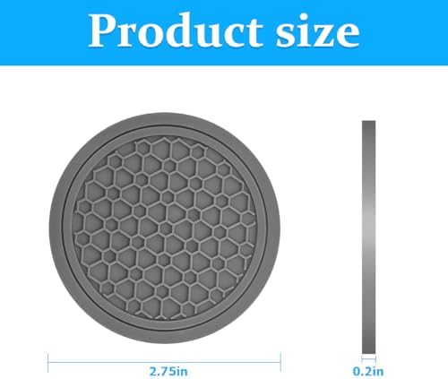 Mandark 2PCS 2.75 Inch Car Cup Holder Coasters - Image 2