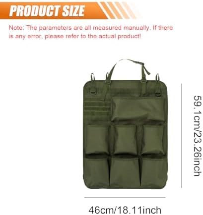 Car Backseat Organizer, Oxford Car Seat Back Protector - Image 2