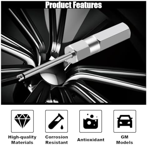 GLSOWEE Valve Core Removal Tool, No Scratch Valve Stem Removal Tool Tire Valve - Image 3