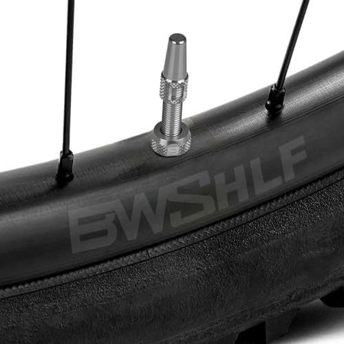 BWSHLF Tubeless Presta Valve Stem 40/44/55/60/65/80/100 mm, Super Light Alloy - Image 3
