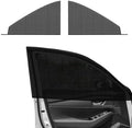 2 PCS Car Window Shades, Double-Layer Automotive Front Side Window Sunshade by Unknown