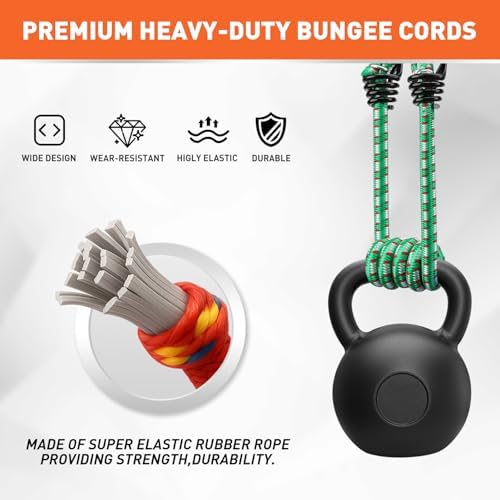 HORUSDY 21 - Piece Bungee Cord Set - Image 5