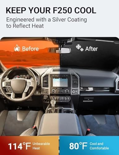 Proadsy Custom Fit Car Windshield Sun Shade - Image 3