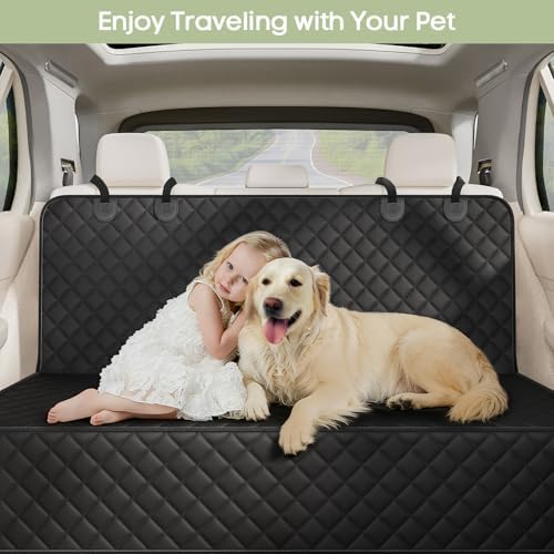 Back Seat Cover for Dogs, Bench Seat Cover Protector - Image 5