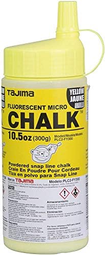 Tajima Micro Chalk, Fluorescent Yellow, 10.5oz/300g by TAJIMATraditionofExcellence