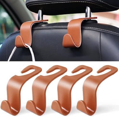 LivTee Car Seat Headrest Hook, Auto Seat Hook Hangers Organizer Interior by LivTee