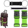 CLOLOP Luggage Strap 2 Pack, Heavy Duty Adjustable Suitcase Belt by CLOLOPPUMPS